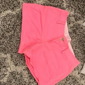 Pink Lilly pulitzer Callahan shorts